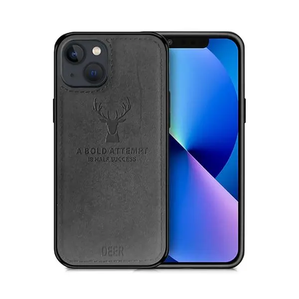 Designer Iphone 14 Case, Black