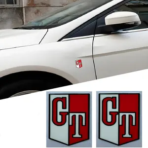 4PCS/SET Car Stickers GT Badge Logo Decals for Nissan Skyline Nismo GTR Juke Versa Almera Xterra Qashqai Vehicle Decoration Accessories
