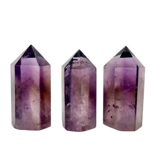 Ametrine Crystal Point (Amethyst & Citrine) Polished Ametrine Tower