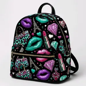 DIAMOND KISSES BACKPACK PURSE
