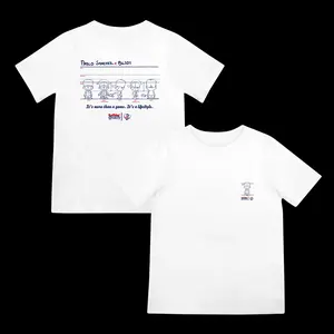 Youth and Adult Pablo Sanchez BL101 Graphic T-Shirt, Baseball Lifestyle Backyard Sports Inspired Tee, Cartoon Baseball Lineup Shirt, Vintage Sports Nostalgia Tee, Minimal Front Back Print Shirt, Unisex Casual Streetwear Tee