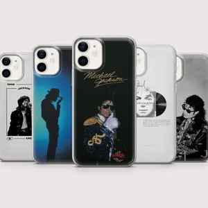 5 Ops Michael Jackson Tough Phone Case, King of Pop Music Cover for iPhone 17 & more
