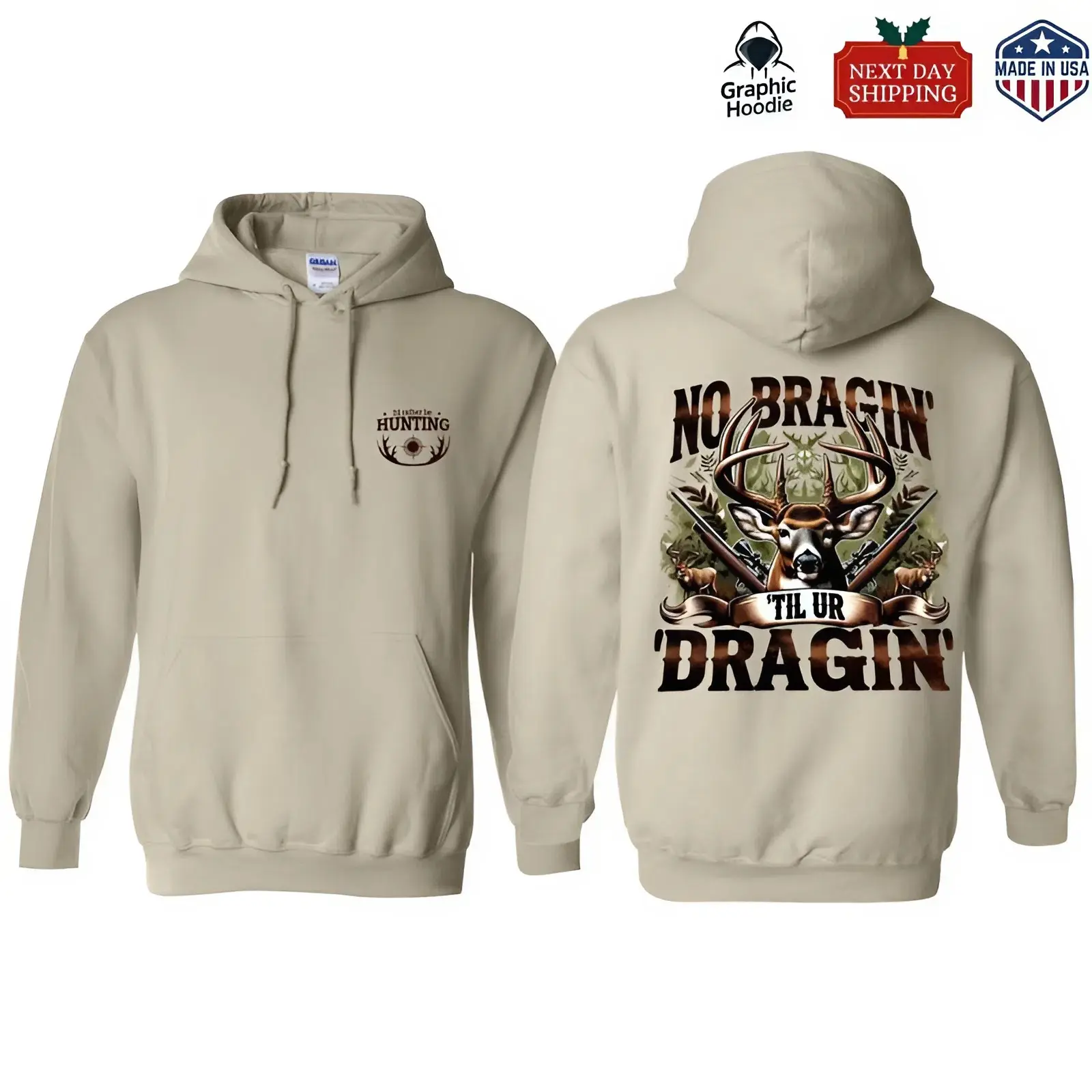 No Bragin Til Until Your Dragin Archery Adult and Youth Hoodie, Tshirt, Archery Graphic Tee for Bow Hunters, Hunting Gift Shirt, Menswear Graphic Tee, Shirt For Men For Women, camo shirt, Kids clothing, summer outfit, vacation outfit