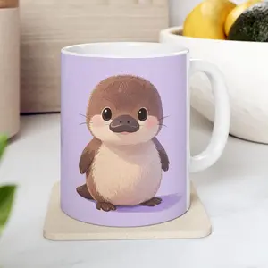 Baby Platypus Mug, Cute Platypus Mug, Platypus Gift, Platypus Picture, Platypus Cup, Animal Mug, Platypus Pattern #340