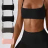 【Black Friday】Women's Solid Wireless Sports Bra, Workout Bra, Exercise Bra, Breathable Comfortable Quick-Drying Bra, Ladies Sportswear for Yoga Gym