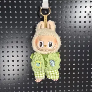 No.27 Fashion Labubu Clothing 3 Piece Set - Green labubu outfits (NOT INCLUDE DOLL)