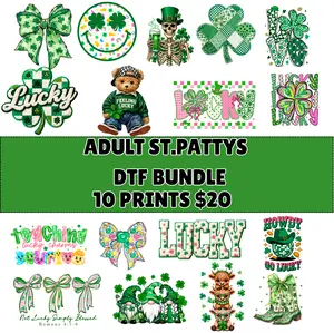ADULT St. Patrick's DTF bundle