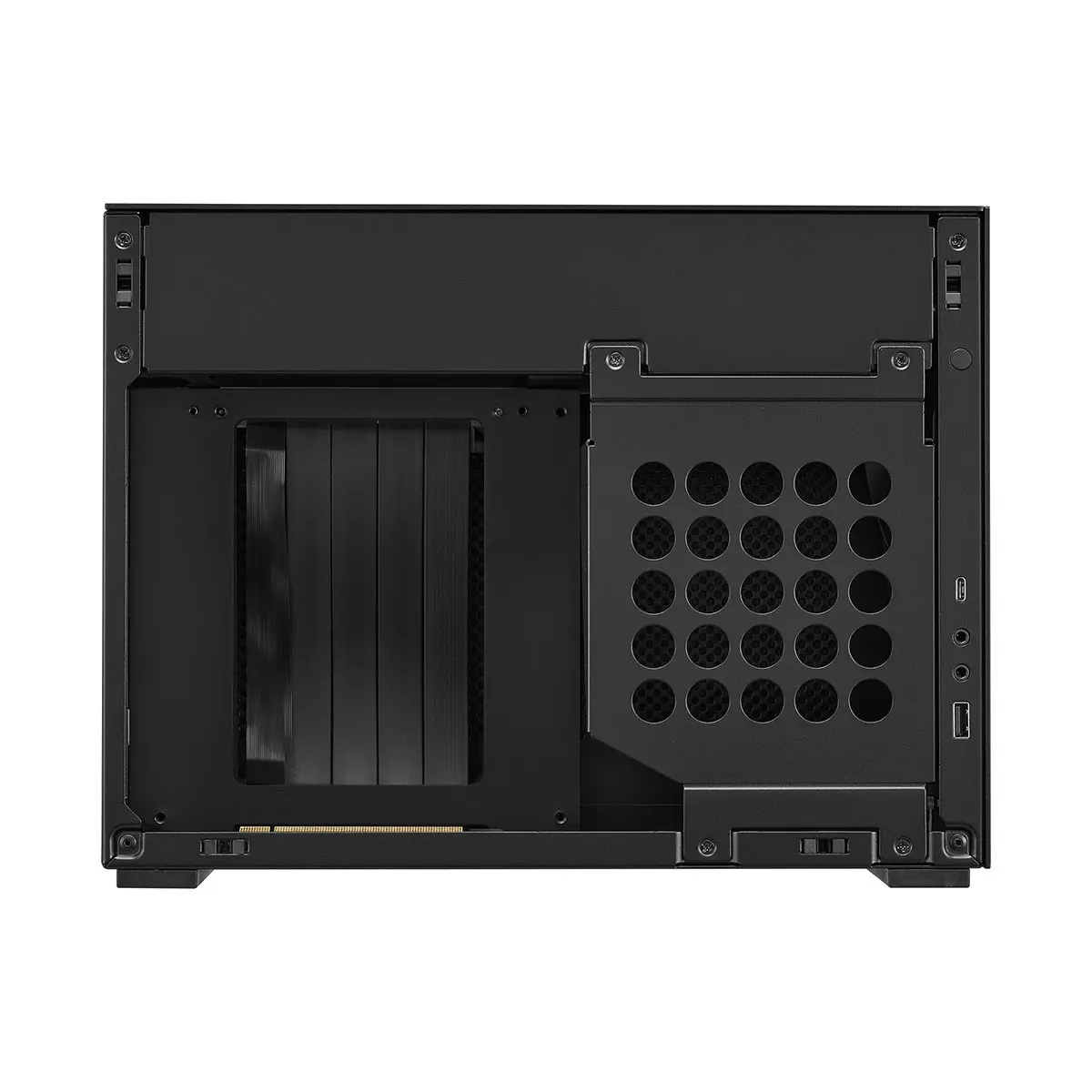 Lian-Li A4-H2O Mini-ITX Small Form Factor Computer Case, Compatible with Desktop & Laptop Components for Computers