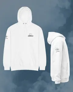 Premium Howdy - Signature Peyton Jones eco hoodie - White Classic Fabric