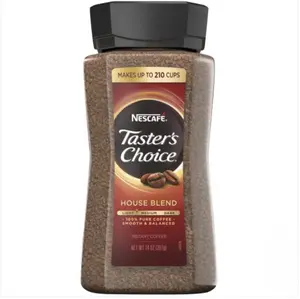 Nescafé Taster's Choice Instant Coffee, House Blend, 14 oz Bean