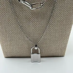 Park Lane Jewelry ELEXA LOCK NECKLACE