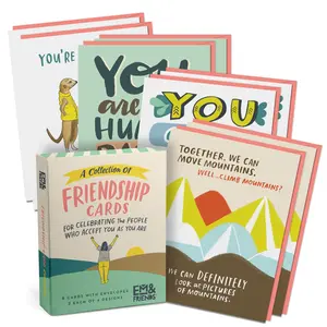Friendship and Encouragement Cards, Box of 8 Assorted