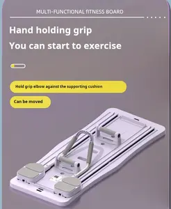 Multi-functional Ab Exercise Board, Home Pilates Reformer, Abs Workout Equipment for Abdominal & Core Strength Training,Exercise Board for Home Gym Fitness, Foldable, lightweight and efficient