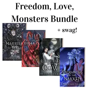 Freedom, Love, Monsters Bookish Bundle: Signed Romance Book Bundle