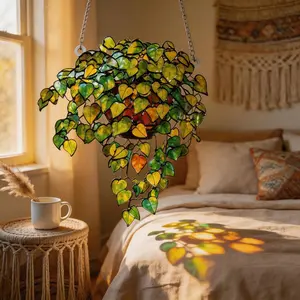 Lily of the Valley Acrylic Suncatcher, Floral Window Hanging Prism, Crystal Sun Catcher Gift, Garden Decor, Spring Home Ornament