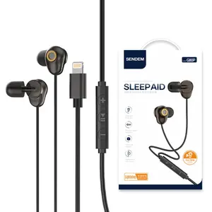 【Sendem】 Sleep Series Wired In-Ear Headphones, High-Quality Audio Experience, Music Lovers' Choice, Supports Calls, Volume Control Buttons