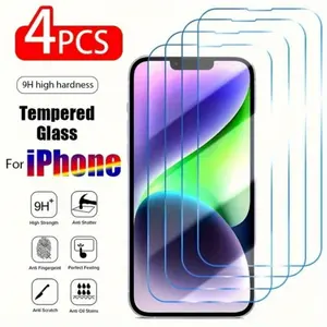 Premium Scratch-resistant & Shatterproof Ultra-thin Tempered Glass Protective Screen Protector Accessories for iPhone