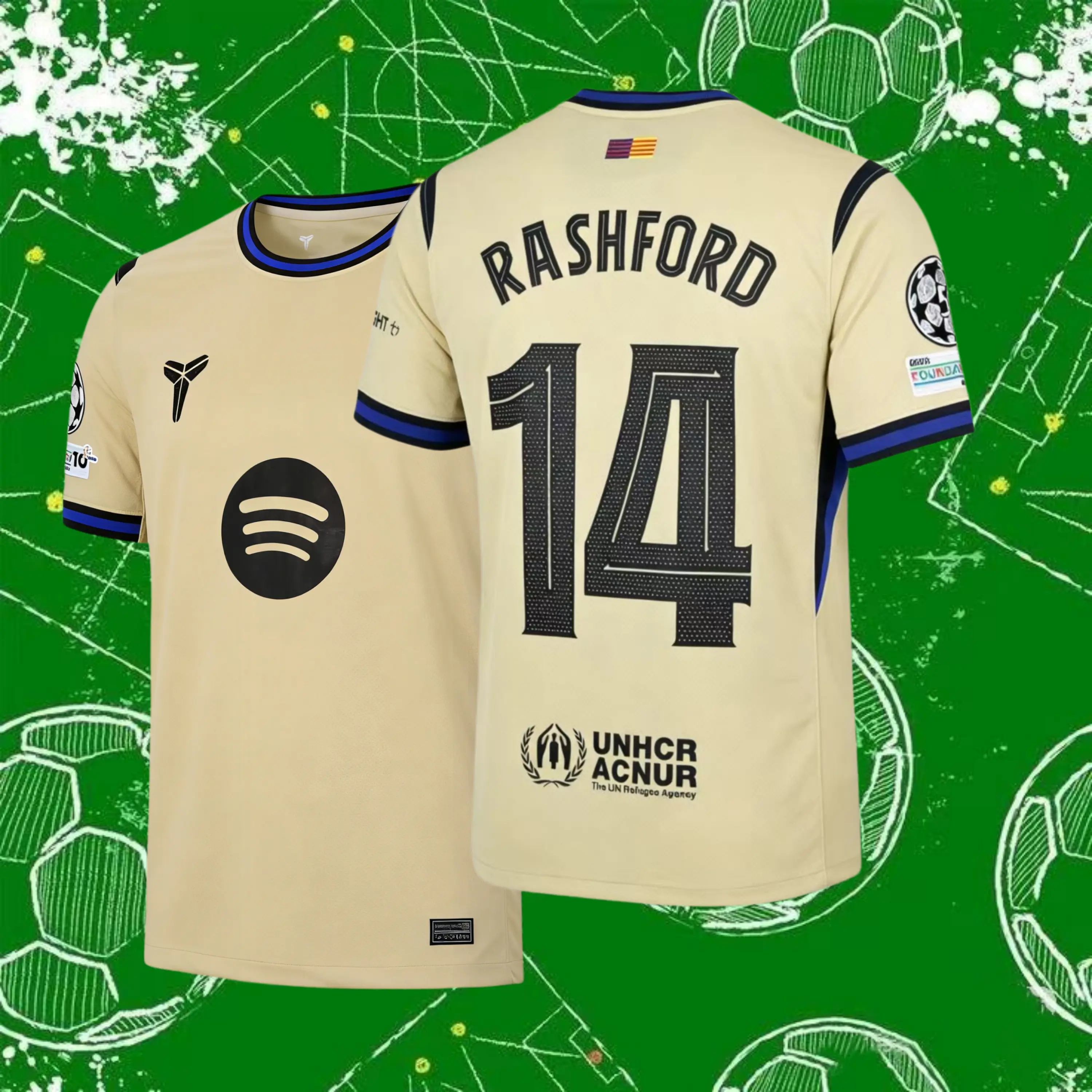 2526 Away Retro Short Sleeve Soccer Football Jersey