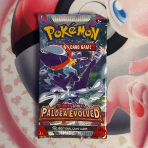 Paldea Evolved Booster Pack - Comprehensive Collection with Various Products for Enhanced Gaming Experience