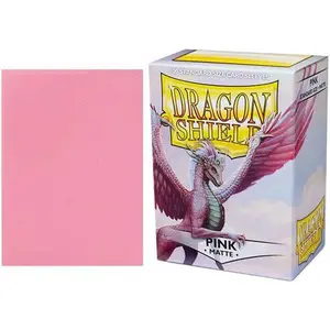 Dragon Shield Matte Card Sleeves - Pink (Standard, 100ct)