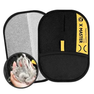 Pet Hair Removal Gloves, Electrostatic Pet Hair Remover, Reusable Cat&Dog Hair Remover for Couch, Furniture, Carpet, Car Seat, Pet Grooming Gloves,pet hair removal tool