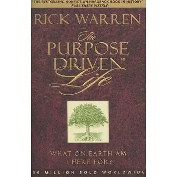 USED Book - The Purpose Driven Life: What on Earth Am I Here For? by Rick Warren (Paperback) - english