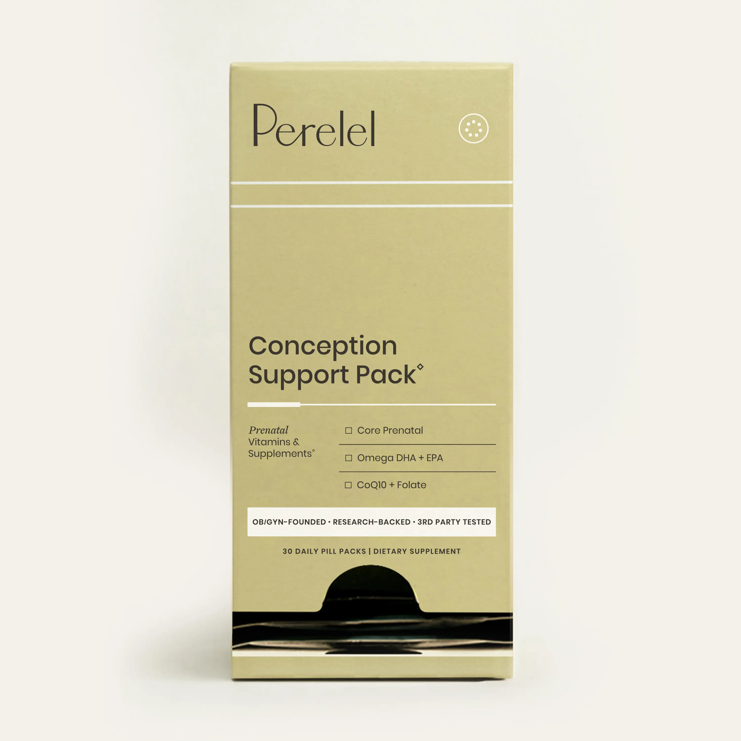Perelel Conception Support Pack, Gift with Purchase, Multivitamin Supplement with Vitamin Antioxidant for Fertility Support