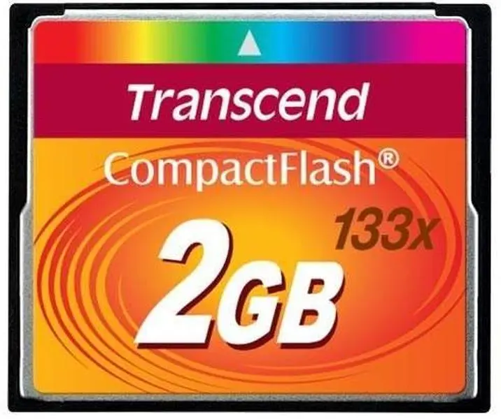 Portable, Transcend 2 GB 133x CompactFlash Memory Card TS2GCF133 Size: 2 GB Consumer Electronic Gadget Shop