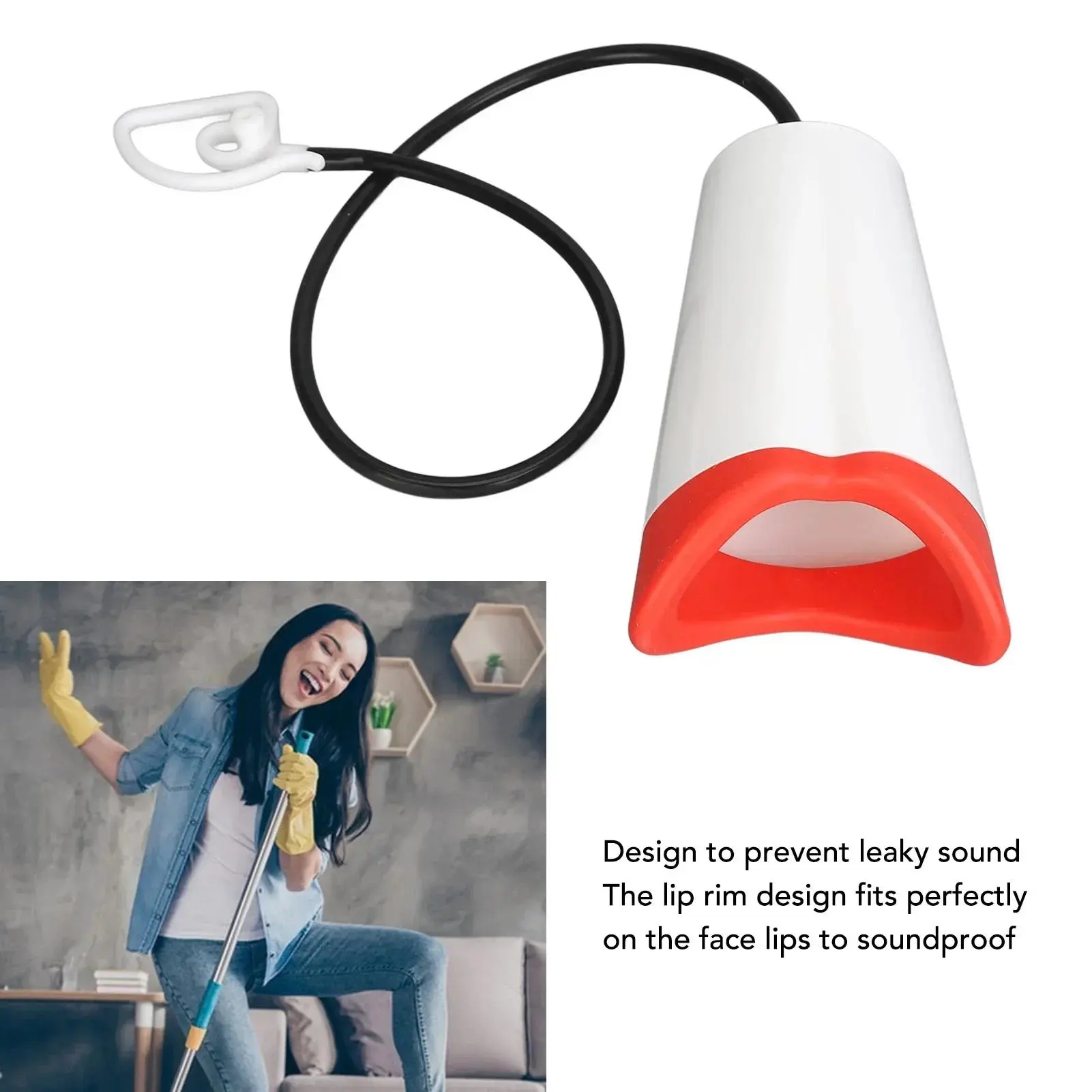 Vocal Dampener for Singing Waterproof Voice Control Relieves Stress Soundproof Reduce Noise Podcast Studio Equipment Vocal Dampener for Performers