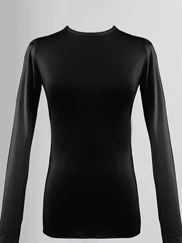 Cotton Undershirt Round Neck Hijab Woman Basic Comfortable Underwear Top Lady Summer Day Soft Womenswear Tshirt
