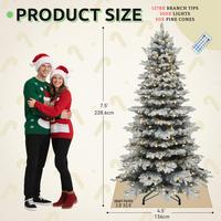 7.5FT Mountain Pine Flocked