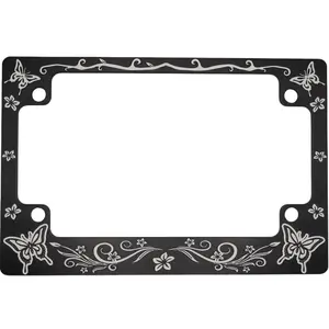 Butterfly Motorcycle License Plate Frame