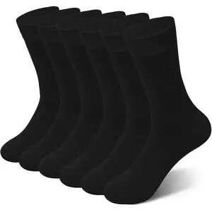 Crew Socks for Women & Man Casual Breathable LightWeight Athletic Calf Socks for running Size 5-13