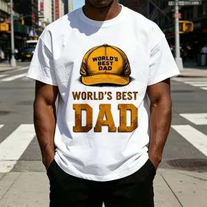 American-style trendy printed T-shirt for men and women, black/white short sleeves; holiday streetwear fashion styling; casual crew neck short sleeves; everyday outdoor T-shirt; casual sports T-shirt; 100% cotton.