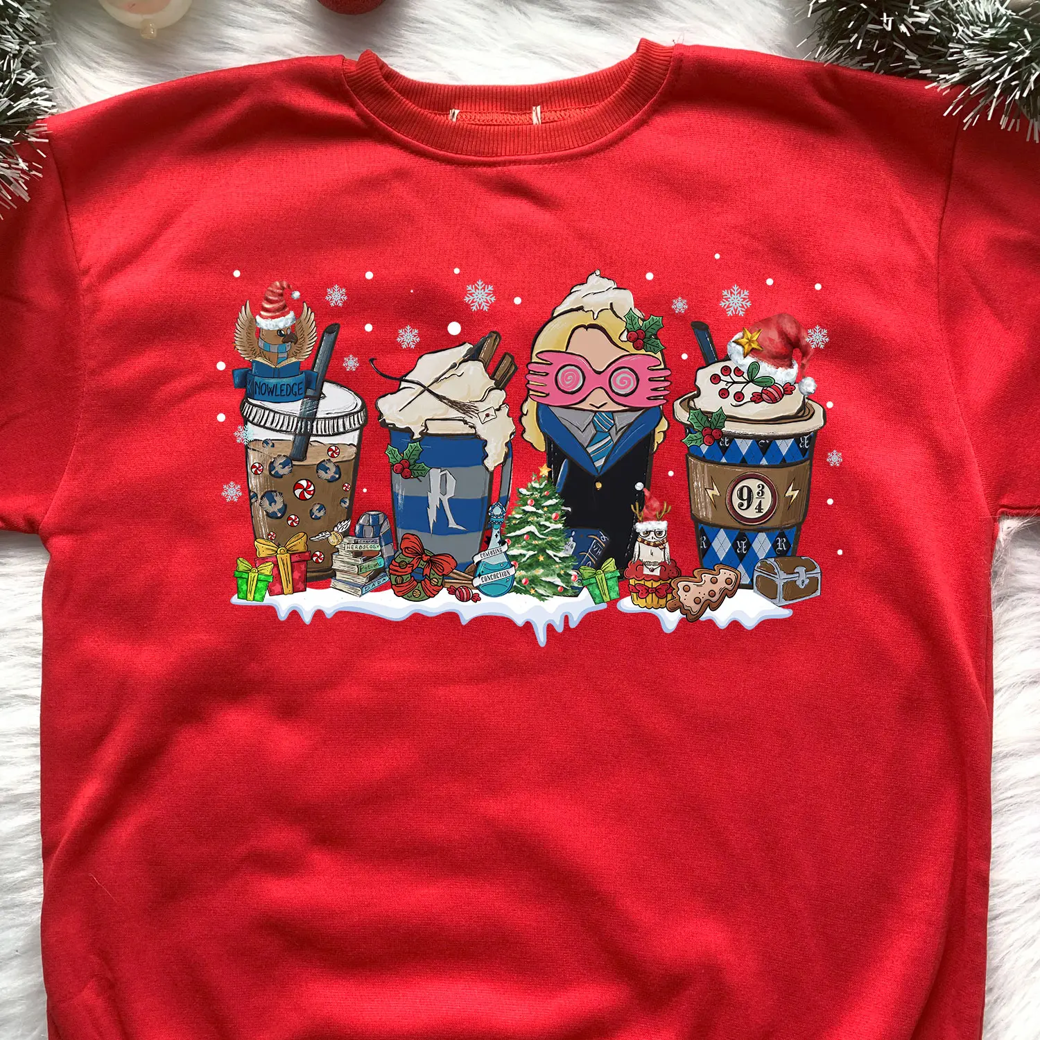 Hp Wizard House Coffee Sweater, Ravenclaw Coffee Sweatshirt, Unisex Potterhead Sweatshirt, Hogwarts House Sweatshirt, Hp Wizard School Shirt