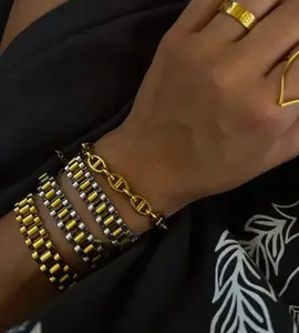 Chan sutt Two Toned Watch Band