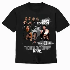 New Edition 2026 Tour T-Shirt, The New Edition Way Tour Shirt, New Edition Boyz II Men Toni Braxton Concert Tee, Classic R&B Music Fan Shirt LR0