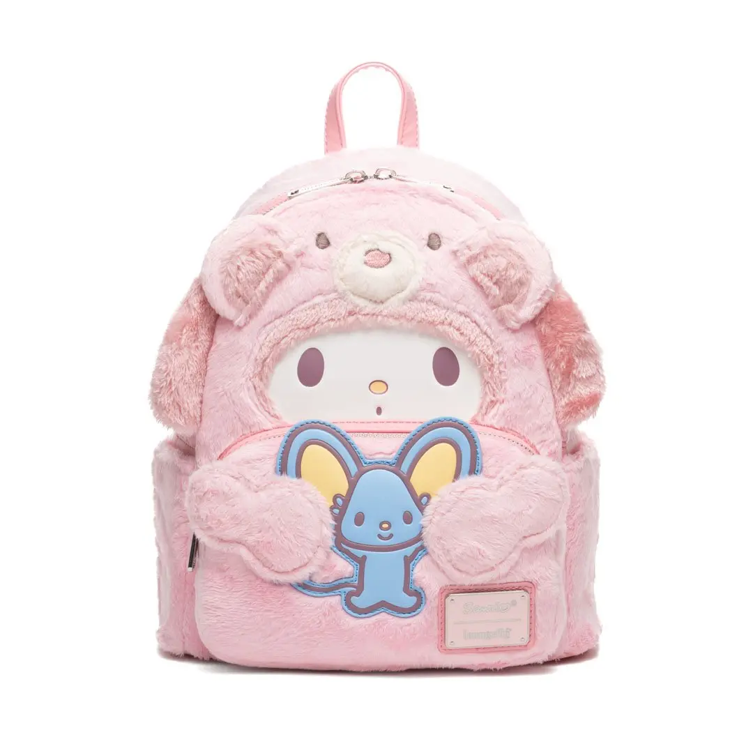 Loungefly Sanrio My Melody Bear Cosplay Kawaii Mini Backpack - 707 Street Exclusive, Kawaii Backpack