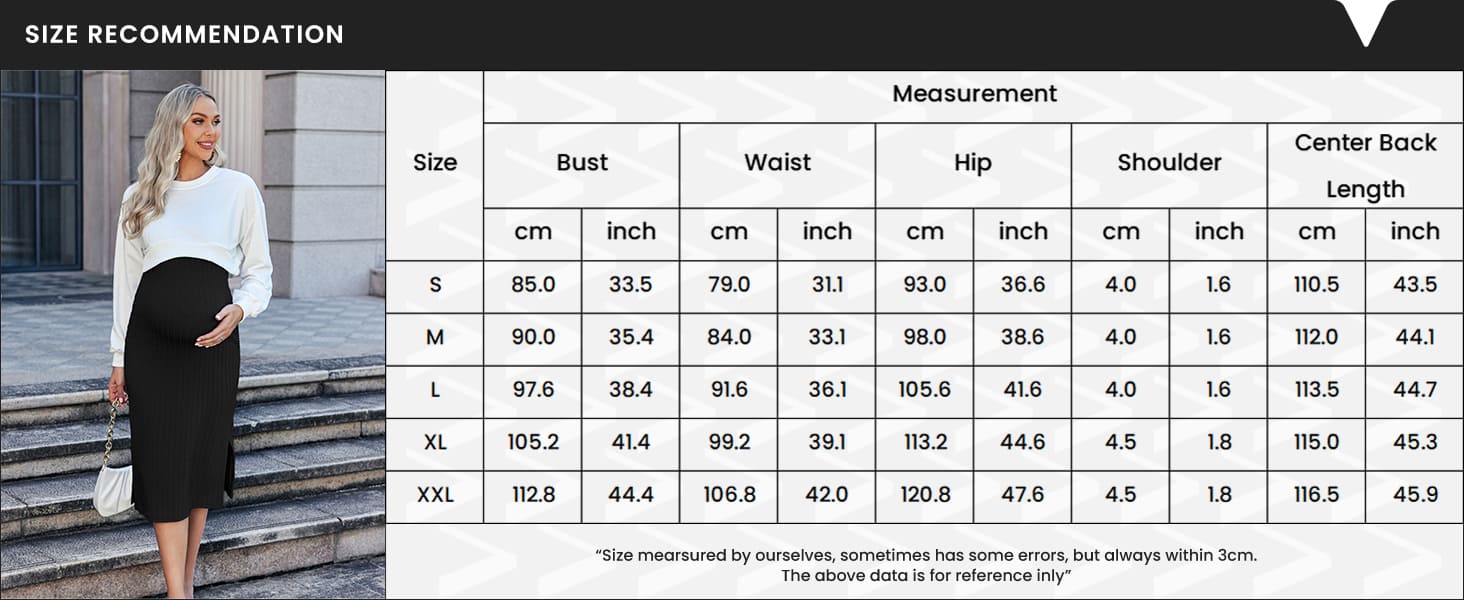 Ekouaer Women's Maternity Dress Rib Knit Sleeveless Tank Side Slit Bodycon Dresses Pregnancy Clothes S-XXL