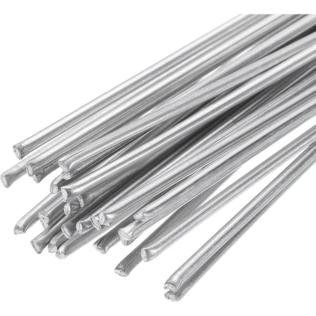 100pcs Bulk Pack Low Temperature Aluminum Heavy Duty Welding Rods, 50cm Long Diameter 1.6mm, Ideal for Metal Welding, Durable and Efficient, Welding Accessory