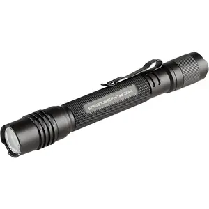 Streamlight 880 ProTac 2AA-X 270-Lumen 5,000-Candela Personal Carry Tactical Flashlight, Rechargeable Capable, Black