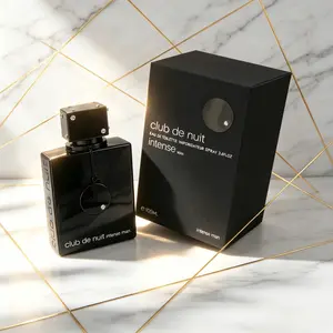Armaf Club De Nuit Intense Man EDT Perfume, 105ml Unisex Fragrance - Smoky Woody, Citrus, Musk, Amber, Aromatic Patchouli, Vanilla Cologne