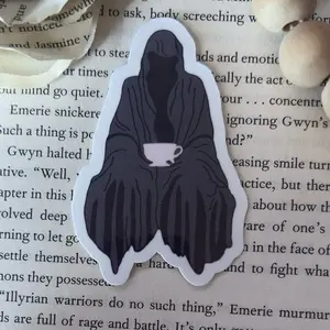 Suriel Sticker - Fantasy Bookish Sticker for Kindle, Laptop, Water Bottle - Waterproof