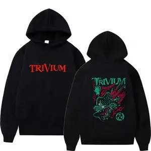 Trivium Theme Hooded Shirt Men Hoodie Hoodies Hoody Men's Autumn Clothing Sweatshirts Y2k Graphic & Pullovers Essentials  L21 JK2