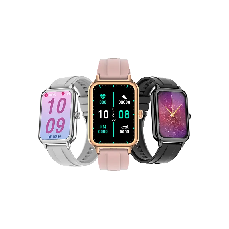 Women’s Smart Watch - 1.83” HD Touch Screen, Bluetooth Calling, Health & Sleep Tracking, Period Cycle Monitoring, 100+ Sports Modes, Dual Straps, GPS, NFC, 14-Day Battery Life, iOS & Android Compatible Fitness Wearable