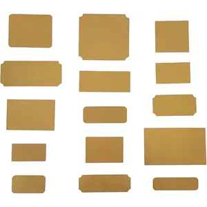 Brass  Name Plate Set 15 count 3 Styles  Sizes 2-3" Maximum Length
