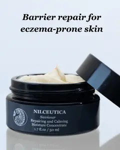 NILCEUTICA Skin Saviour Barrier Repairing Protecting Calming Barrier Moisture Concentrate for Eczema prone skin with Argan & Carrot Oil for Dry Sensitive Eczema-Prone Skin - 1.7 fl. oz/50 ml
