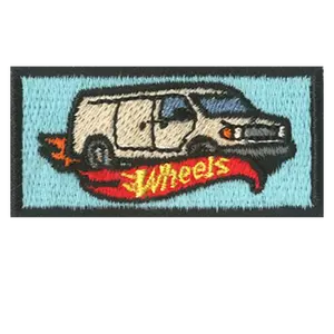 Hot Wheels Van Embroidered Pencil Tab