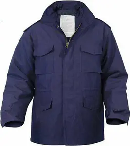 Navy Blue Military M-65 Field Coat Army M65 Jacket with Liner