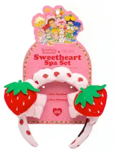 Strawberry Shortcake Headbands for Makeup or Skincare Routine